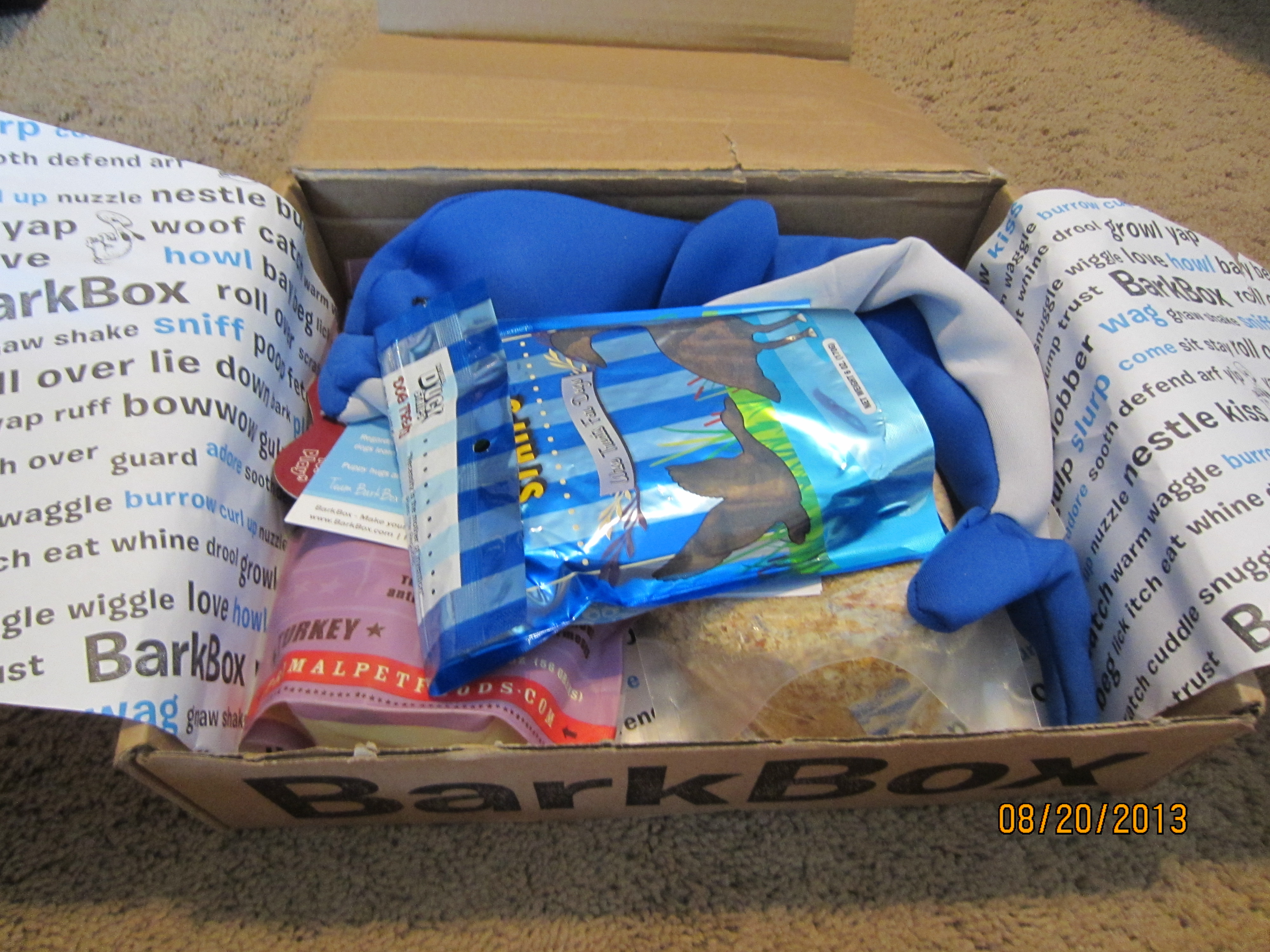 BarkBox August Review